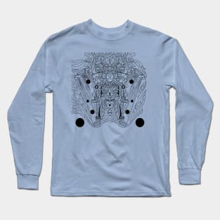 alien mictlan traveller ecopop Long Sleeve T-Shirt